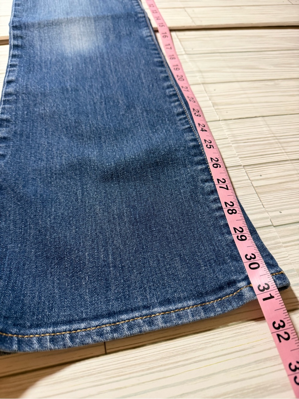 Gap Sexy Boot Jeans Womens 30x10R Medium Wash Bootcut Stretch Denim - Picture 9 of 10